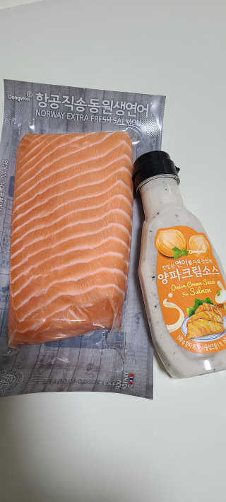 동원산업 항공직송 동원생연어_400g — 5점을 준 리뷰어가 2020년 4월 올린 사용 사진