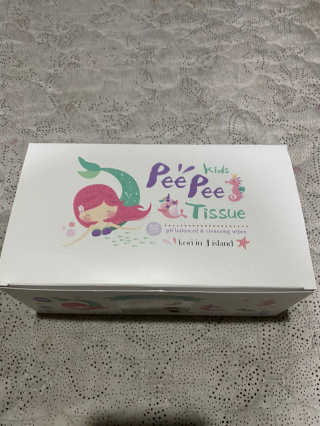 코리인제이아일랜드 키즈 피피티슈  Kids Pee Pee Tissue — 5점을 준 리뷰어가 2020년 11월 올린 사용 사진