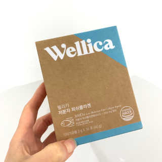 웰리카 저분자 피쉬 콜라겐 — 5점을 준 리뷰어가 2020년 12월 올린 사용 사진