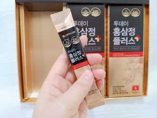 서울약사신협_투데이홍삼정플러스스틱_10g x 30포 — 5점을 준 리뷰어가 2020년 11월 올린 사용 사진