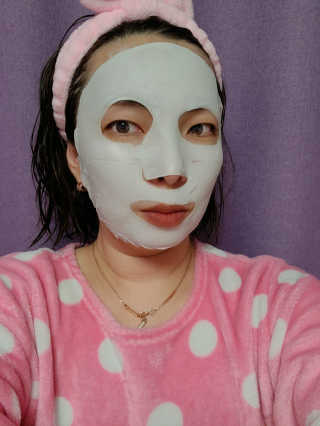 아이디플라코스메틱 페이스핏 플라스터 마스크 _ 리뉴얼 — 4점을 준 리뷰어가 2020년 11월 올린 사용 사진