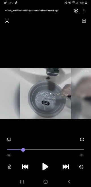 [설랩] 클렌징워터 세안수 500ml x 6팩 — 5점을 준 리뷰어가 2020년 9월 올린 사용 사진