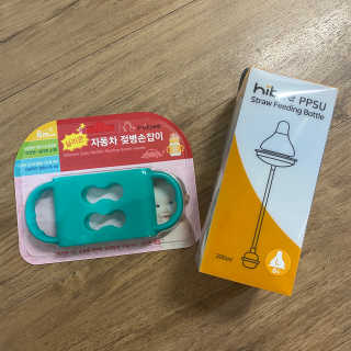 하이비코리아 앉아서나서서먹는젖병 하이비 PPSU 빨대젖병 — 5점을 준 리뷰어가 2020년 6월 올린 사용 사진