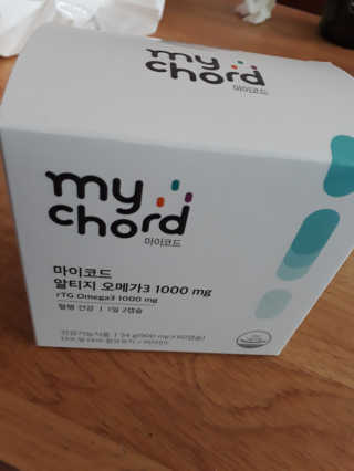 JW중외제약 마이코드 알티지 오메가3 1000 mg — 5점을 준 리뷰어가 2020년 7월 올린 사용 사진
