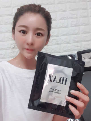아이디플라코스메틱 페이스핏 플라스터 마스크 — 5점을 준 리뷰어가 2020년 6월 올린 사용 사진