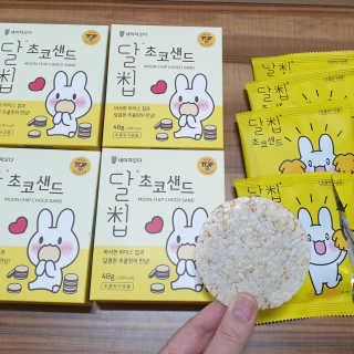 네이처오다 달칩 초코샌드 — 5점을 준 리뷰어가 2020년 10월 올린 사용 사진