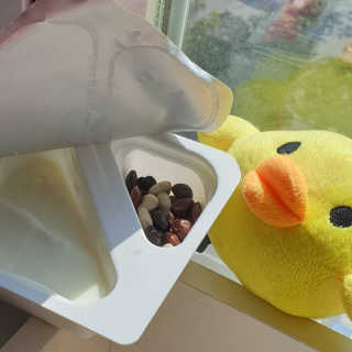남양유업 또깍 접어 떠먹는 불가리스 2종 — 5점을 준 리뷰어가 2020년 9월 올린 사용 사진