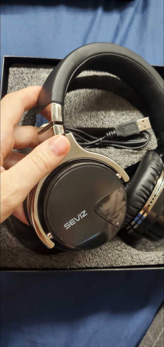 SEVIZ Bluetooth Headphones 10 3color — 5점을 준 리뷰어가 2020년 8월 올린 사용 사진