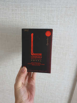 루카스나인 아메리카노 30T, 라떼 10T — 4점을 준 리뷰어가 2020년 4월 올린 사용 사진