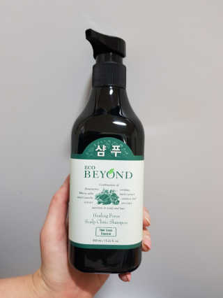 네이처컬렉션 비욘드 힐링포스 스캘프 클리닉 샴푸 450ml — 5점을 준 리뷰어가 2020년 5월 올린 사용 사진