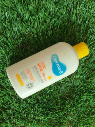 더마비 에브리데이 선블록 SPF50+PA++++ — 5점을 준 리뷰어가 2020년 4월 올린 사용 사진