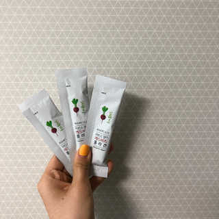 유유네이처 머빈스 젤리 레드비트 콜라겐 — 4점을 준 리뷰어가 2020년 4월 올린 사용 사진