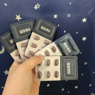 조은약초 꿀잠큐어 제주 감태추출물 감태정 600mg — 5점을 준 리뷰어가 2020년 6월 올린 사용 사진