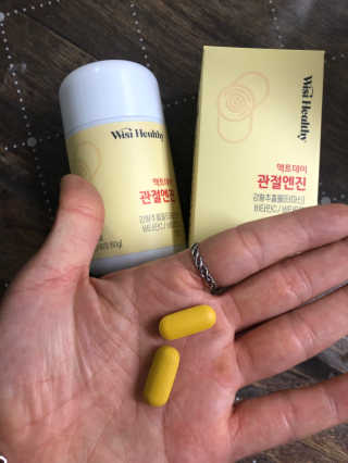 삼진제약 위시헬씨 위시헬씨 액트데이 관절엔진 — 5점을 준 리뷰어가 2020년 7월 올린 사용 사진