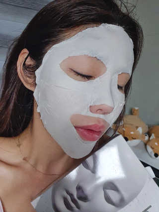 아이디플라코스메틱 페이스핏 플라스터 마스크 _ 리뉴얼 — 5점을 준 리뷰어가 2020년 11월 올린 사용 사진