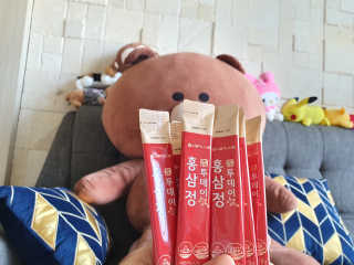 서울약사신협_투데이홍삼정_틴케이스_10g x 30포 — 5점을 준 리뷰어가 2020년 7월 올린 사용 사진