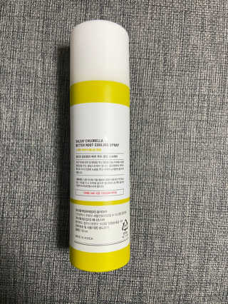 달리프 클로렐라 베러 루트 쿨링 스프레이 100ml — 5점을 준 리뷰어가 2020년 8월 올린 사용 사진