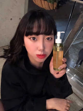 스킨큐어 산다화 순한 클렌징 동백 오일 200ml — 5점을 준 리뷰어가 2020년 5월 올린 사용 사진