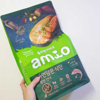 [풀무원 아미오] 자연담은식단 1kg 3종 — 5점을 준 리뷰어가 2020년 12월 올린 사용 사진