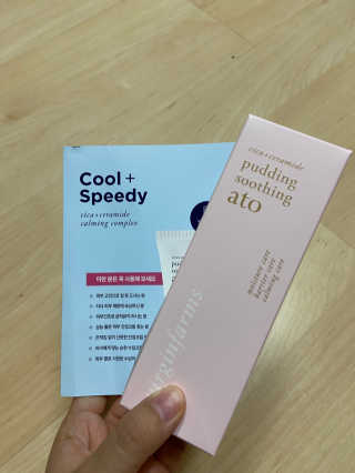 냉장고에 넣어요, 붉은 트러블 피부 다음날 진정되요 [버진팜스 푸딩수딩아토] — 4점을 준 리뷰어가 2020년 9월 올린 사용 사진