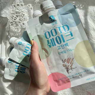 [꾸콤] 참참 OOTD쉐이크 고단백 일주일세트 50g x 5 — 5점을 준 리뷰어가 2020년 11월 올린 사용 사진