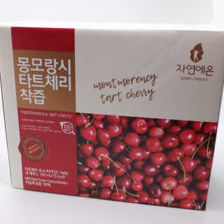 자연에온 몽모랑시 타트체리 착즙 100mL 10개입 2BOX — 5점을 준 리뷰어가 2020년 10월 올린 사용 사진