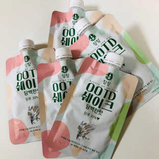 [꾸콤] 참참 OOTD쉐이크 고단백 일주일세트 50g x 5 — 4.5점을 준 리뷰어가 2020년 10월 올린 사용 사진