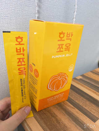 조은약초 국산 늙은 호박즙 호박쪼옥 젤리 20g x 15포 — 5점을 준 리뷰어가 2020년 8월 올린 사용 사진