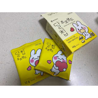 네이처오다 달칩 초코샌드 — 5점을 준 리뷰어가 2020년 8월 올린 사용 사진