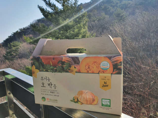 [하이헬스] 달지 않아 딱 좋은 유기농 호박즙  30포 리뷰 사진