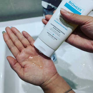 바이오믹 BIOMEEK SENSIMETIC MILD ACID CLEANSER — 5점을 준 리뷰어가 2020년 8월 올린 사용 사진