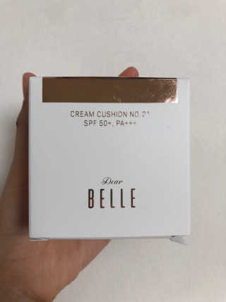 디어벨르 크림쿠션 DEAR BELLE CREAM COUSION — 5점을 준 리뷰어가 2020년 8월 올린 사용 사진