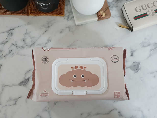 아이수 브론 몬스터 아기 물티슈 리뷰 사진