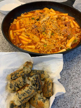 화곡미담 옛날 떡볶이 — 4.5점을 준 리뷰어가 2020년 4월 올린 사용 사진