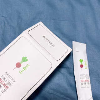 유유네이처 머빈스 젤리 레드비트 콜라겐 — 5점을 준 리뷰어가 2020년 4월 올린 사용 사진