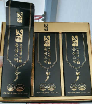헬스업_천명진프리미엄홍삼스틱_10ml x 30포 — 5점을 준 리뷰어가 2020년 10월 올린 사용 사진