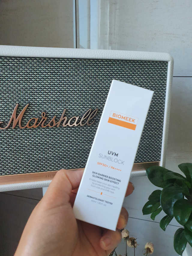 BIOMEEK UVM SUNBLOCK 리뷰 사진