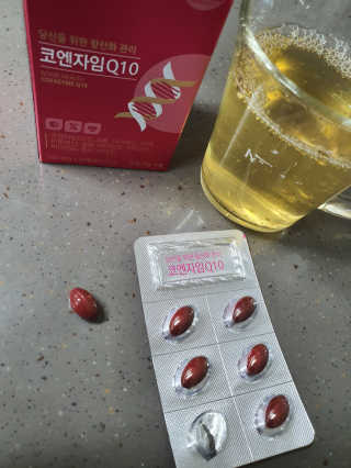 건강한약속 바른 바른 코엔자임Q10 — 4점을 준 리뷰어가 2020년 5월 올린 사용 사진