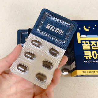 조은약초 꿀잠큐어 제주 감태추출물 감태정 600mg — 4점을 준 리뷰어가 2020년 4월 올린 사용 사진