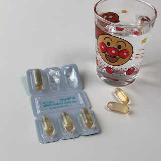JW중외제약 마이코드 알티지 오메가3 1000 mg — 4점을 준 리뷰어가 2020년 9월 올린 사용 사진