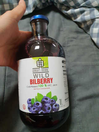 조지아스내추럴 조지아스 내추럴 야생빌베리 1,000ml NFC — 5점을 준 리뷰어가 2020년 5월 올린 사용 사진