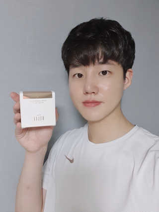 디어벨르 크림쿠션 DEAR BELLE CREAM COUSION — 5점을 준 리뷰어가 2020년 8월 올린 사용 사진