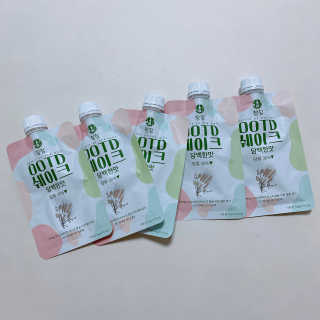 [꾸콤] 참참 OOTD쉐이크 담백한 일주일세트 50g x 5 — 5점을 준 리뷰어가 2020년 9월 올린 사용 사진