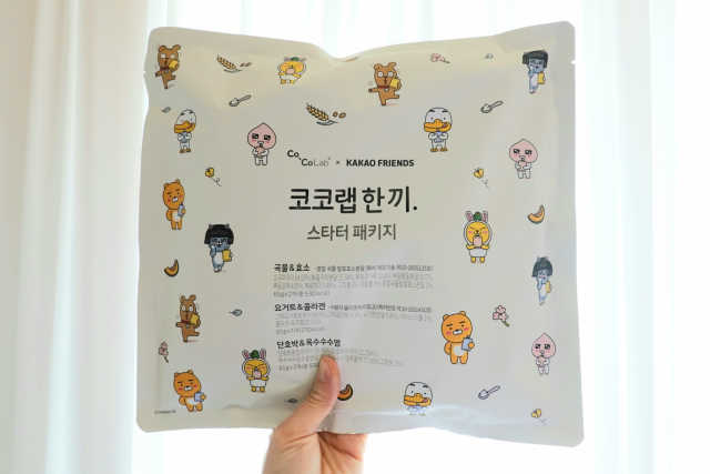 [코코랩] 코코랩 한끼 4 종 중 1종 랜덤 발송 리뷰 사진