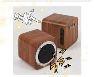 SEVIZ MINI10W 레트로 블루투스 스피커 — 4.5점을 준 리뷰어가 2020년 8월 올린 사용 사진