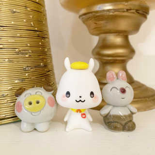 DESIGN PANTRY SONGSONGe 피규어 Vol1. 옷장 무작위 그림 한국 귀여운 캐릭터 6cm — 5점을 준 리뷰어가 2021년 1월 올린 사용 사진