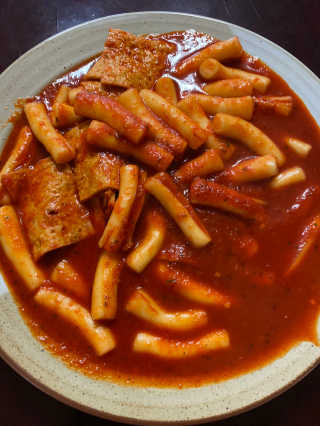 화곡미담 옛날 떡볶이 — 4점을 준 리뷰어가 2020년 5월 올린 사용 사진