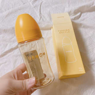 유비맘 PPSU 젖병 노꼭지_260ml_컬러 랜덤 발송 — 4점을 준 리뷰어가 2020년 7월 올린 사용 사진