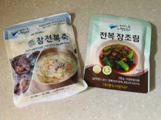 바다는다웰빙이다 완도사랑 전복죽 250g - 2팩 + 전복장조림 2팩 — 5점을 준 리뷰어가 2020년 9월 올린 사용 사진