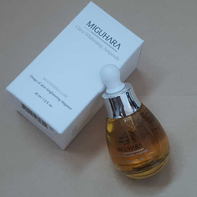 울트라 화이트닝 앰플 35ml 리뷰 사진